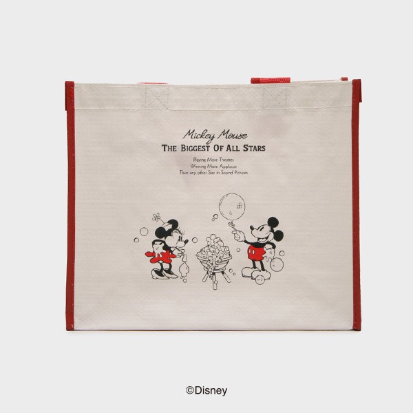 韓國大創 X 迪士尼聯名 米奇家族 環保手提購物袋