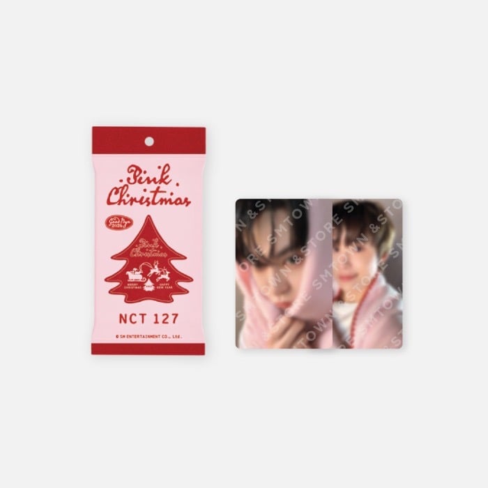 NCT 127 2024 PINK CHRISTMAS 官方周邊 隨機小卡套組