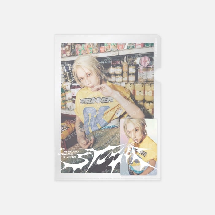 WayV Ten 第二張迷你專 "STUNNER" 官方周邊 閃卡+寫真小卡套組