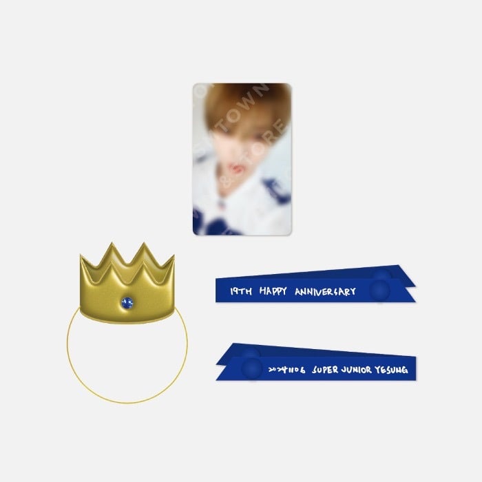 SUPER JUNIOR 19週年 官方周邊 娃娃道具套組