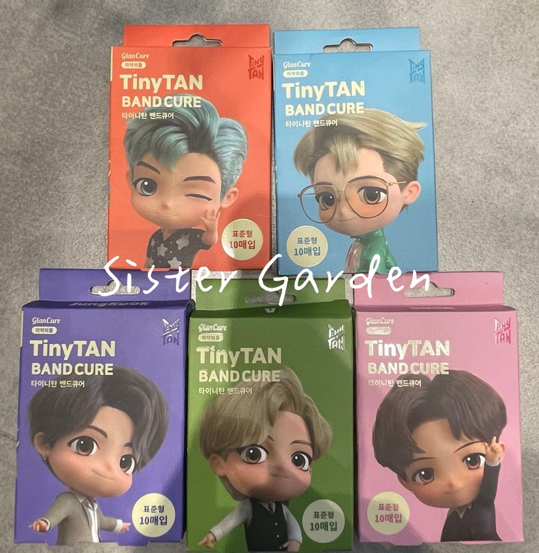 BTS TinyTAN OK繃、創可貼 10入
