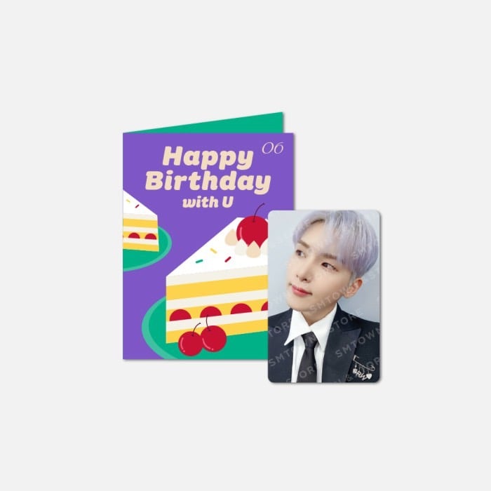Super Junior Ryeowook 厲旭 2023年生日周邊 生日賀卡