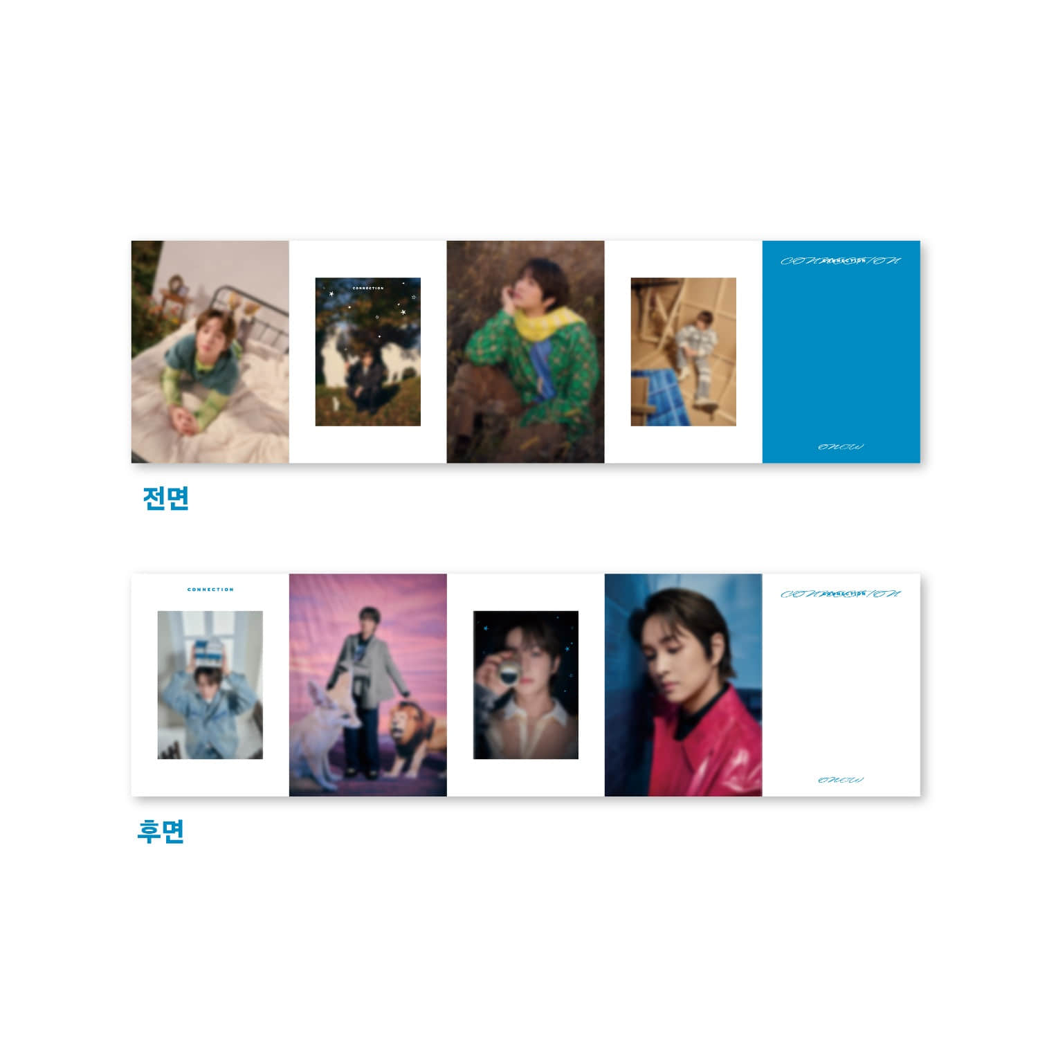 SHINee ONEW 4TH EP "CONNECTION"  官方周邊 摺疊明信片