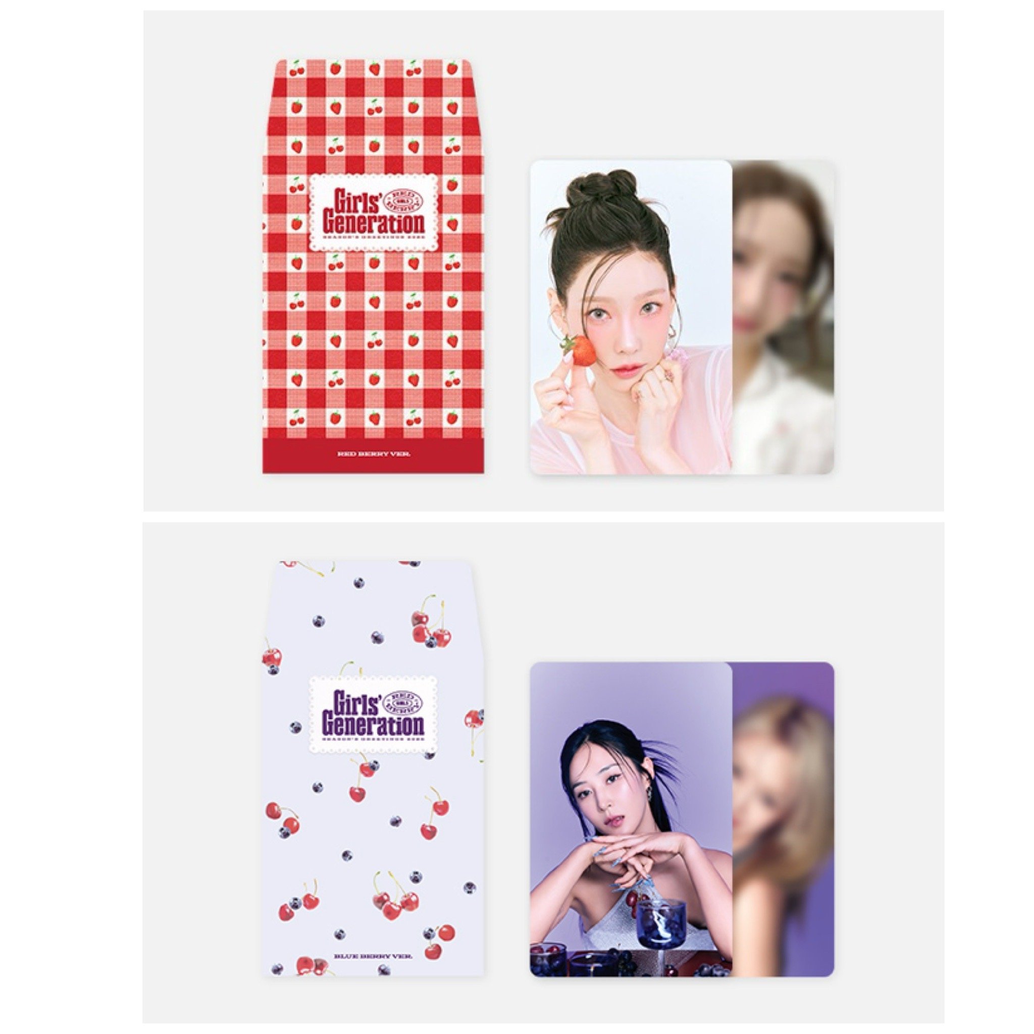 GIRLS' GENERATION 少女時代 2025年年曆 官方周邊 隨機小卡套組