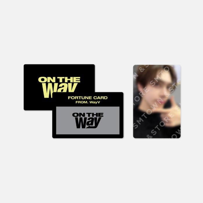 WayV 2025 Encore CONCERT "ON THE Way" 官方周邊 隨機小卡套組