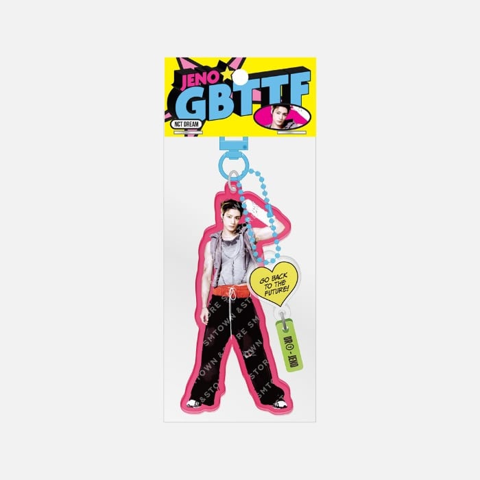 NCT DREAM 快閃店 "TIME RIDERS" 官方周邊 壓克力鑰匙圈吊飾