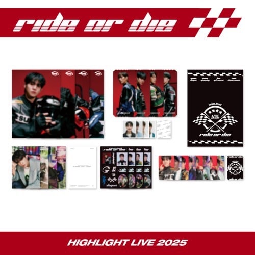 HIGHLIGHT LIVE 2025 "RIDE OR DIE" 官方周邊 寫真套組