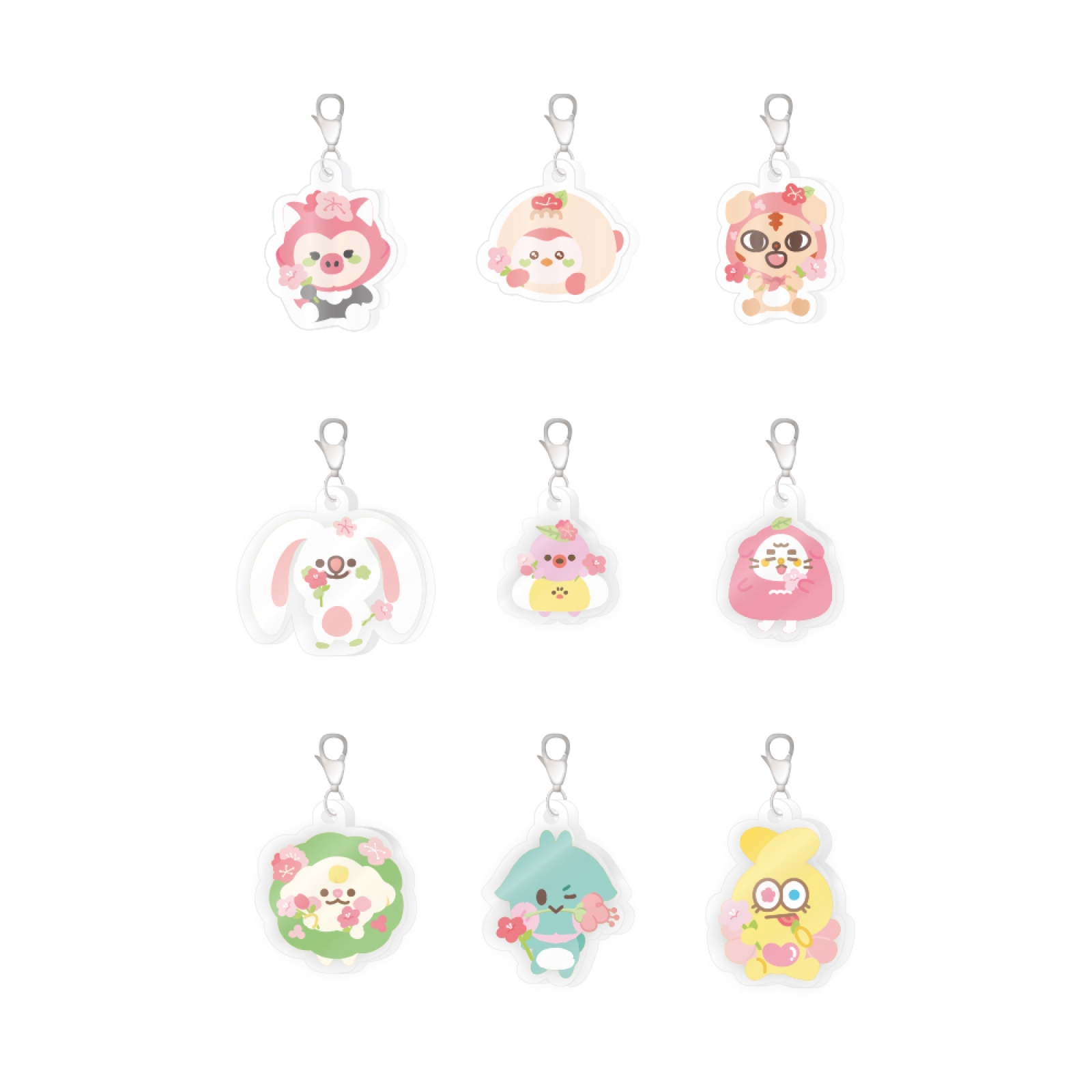 CRAVITY 2023 THE 1ST WORLD TOUR 周邊 壓克力 迷你鑰匙圈