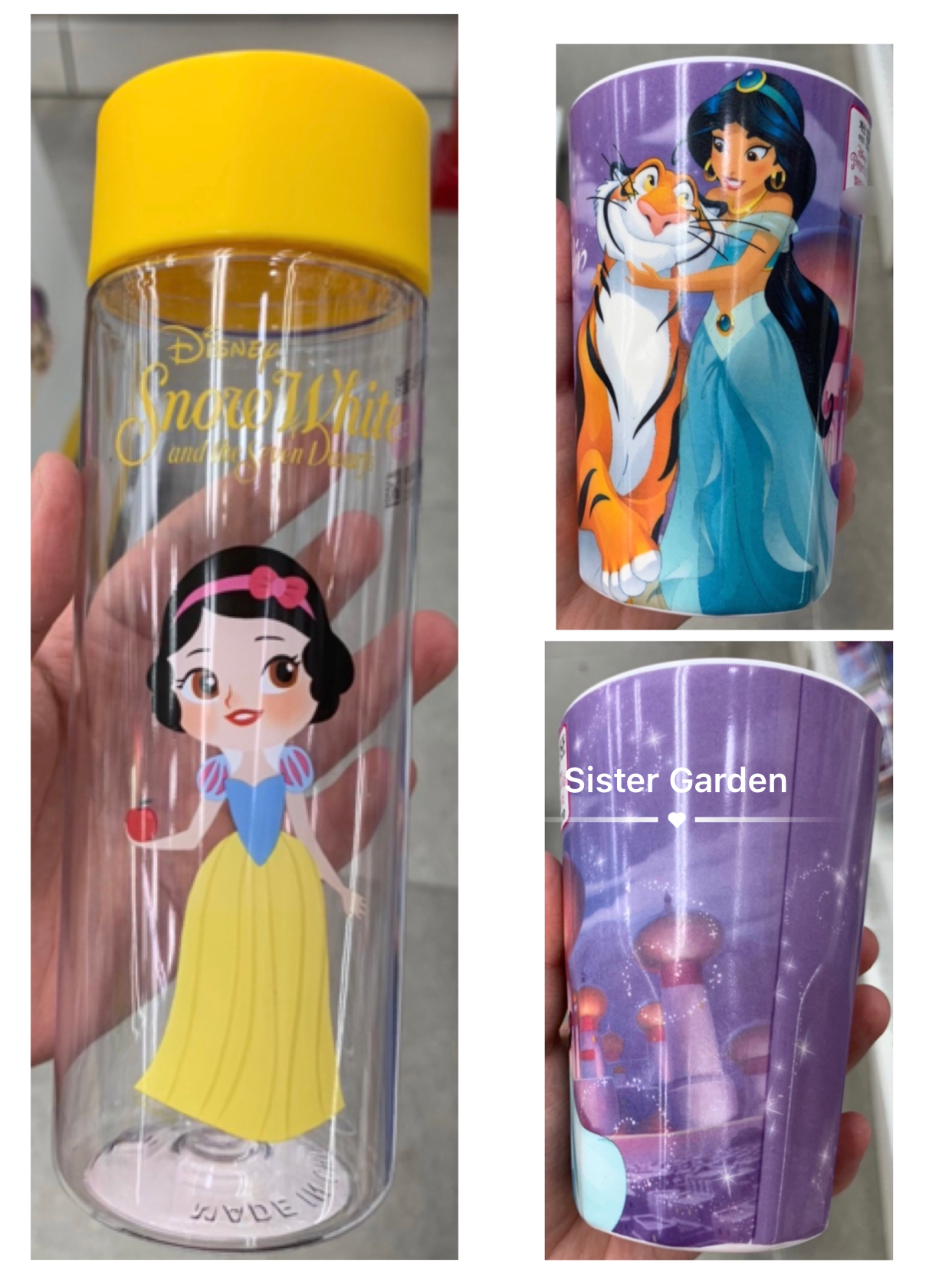 韓國大創 X 迪士尼聯名 公主系列 水瓶/環保瓶