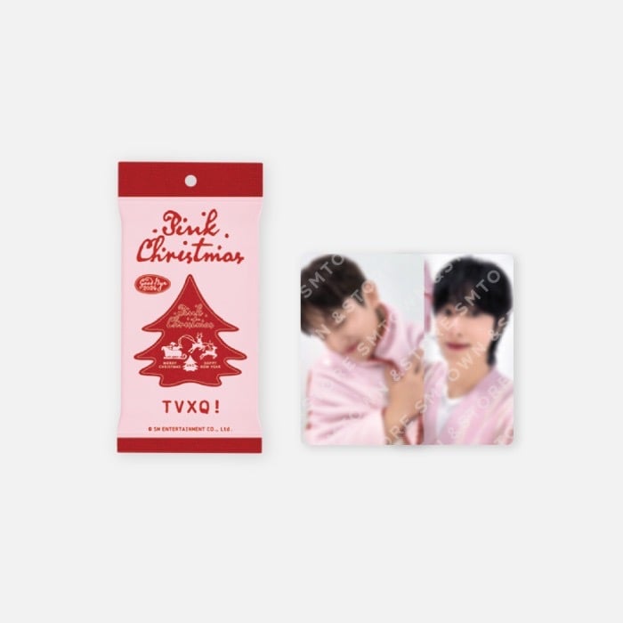 TVXQ! 東方神起 2024 PINK CHRISTMAS 官方周邊 隨機小卡套組