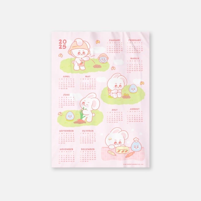 EXO SUHO 2025 ENCORE CONCERT "WELCOME TO SU:HOMME" 官方周邊 2025布年曆