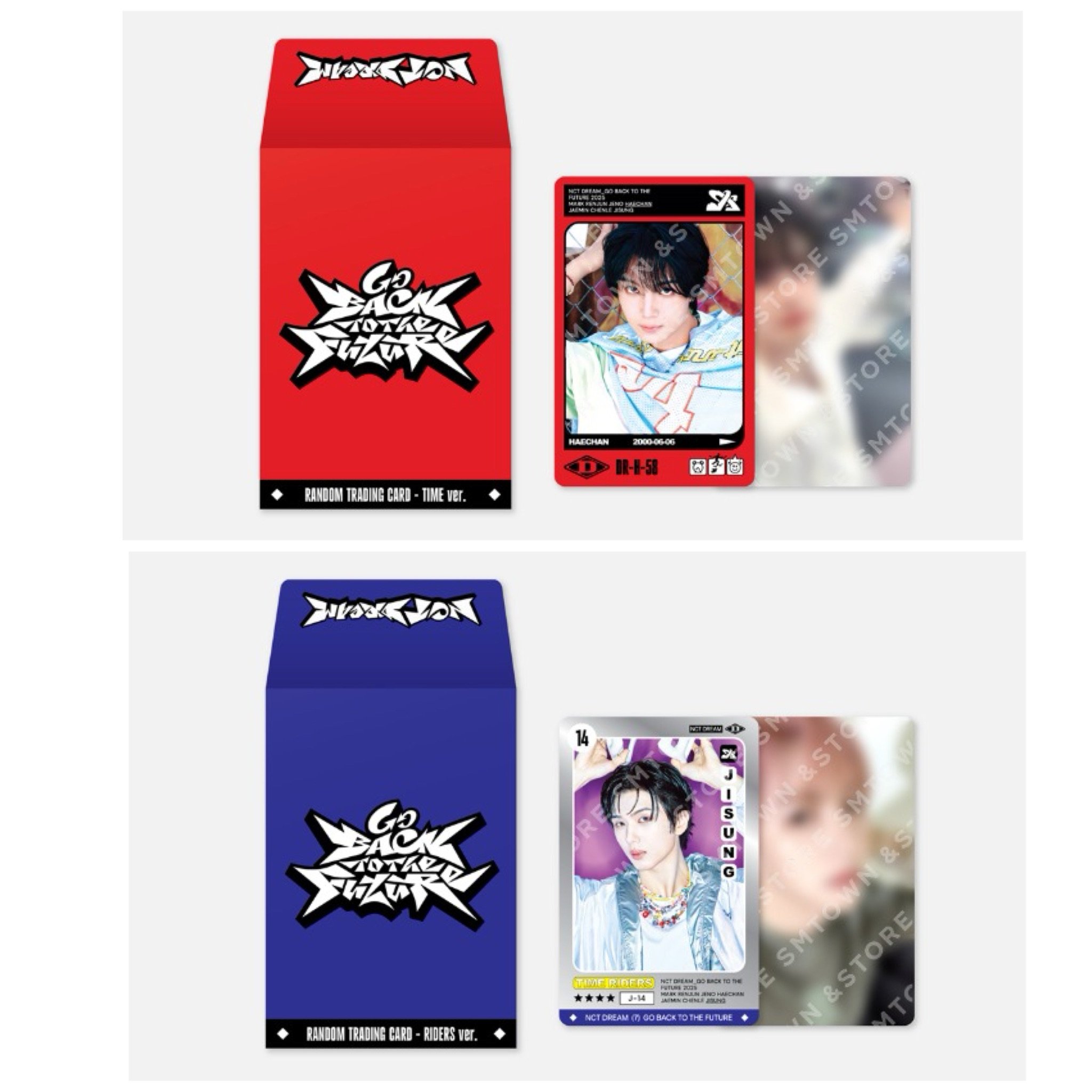 NCT DREAM 快閃店 "TIME RIDERS" 官方周邊 隨機小卡套組