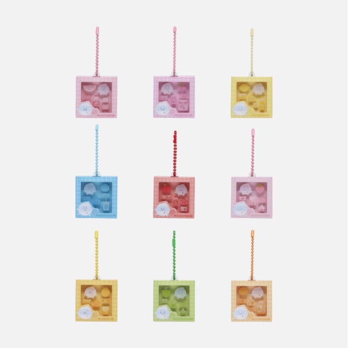 SUPER JUNIOR 快閃店 "Grand Opening! SJ Market" 官方周邊 壓克力鑰匙圈吊飾(隨機)