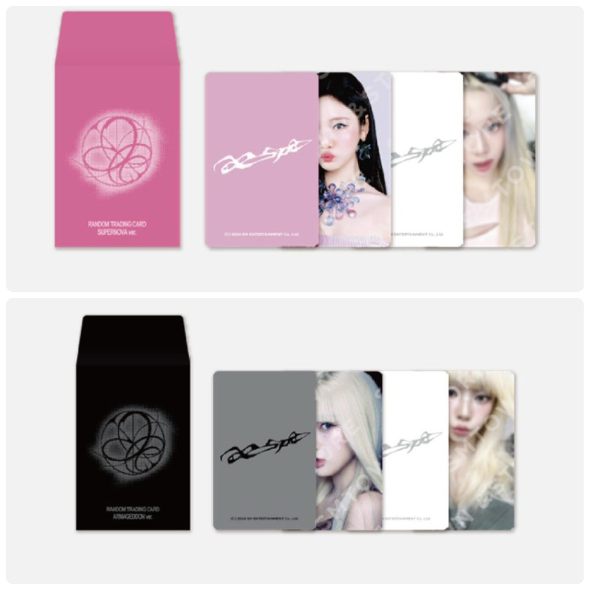 aespa WEEK Armageddon:The Mystery Circle 官方周邊 隨機小卡套組