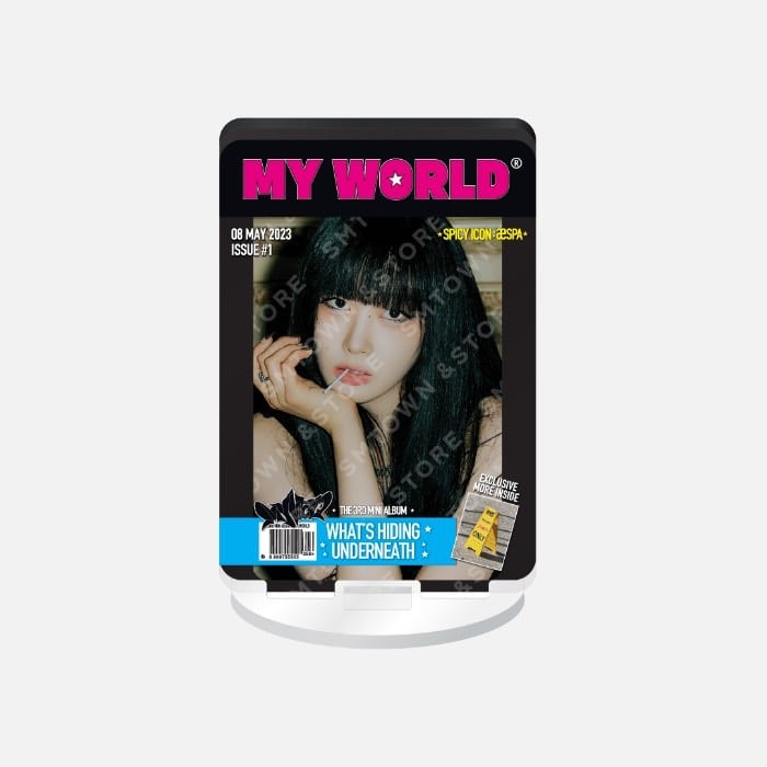 aespa THE 3rd mini Album-"MY WORLD" 第二波官方周邊 寫真卡架套組