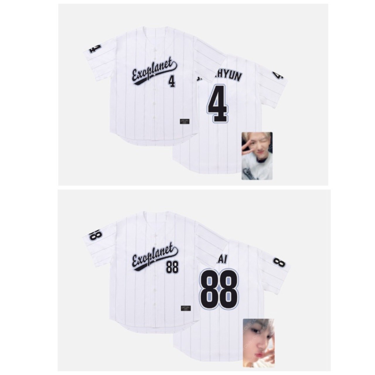 EXO 正規7輯 回歸 EXOcial Club Cream Soda 官方周邊 棒球服