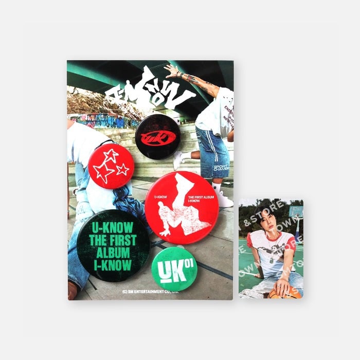 TVXQ! 東方神起 U-Know The 1st Album "I-KNOW" 官方周邊 別針徽章套組