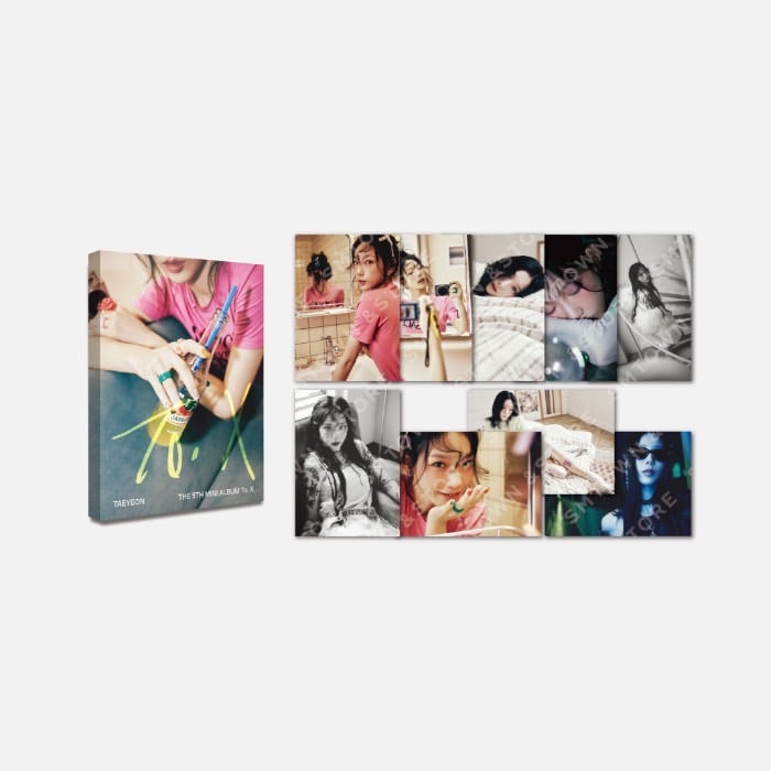 GIRLS' GENERATION 少女時代 TAEYEON The 5TH Mini Album "To. X" 官方周邊 明信片套組