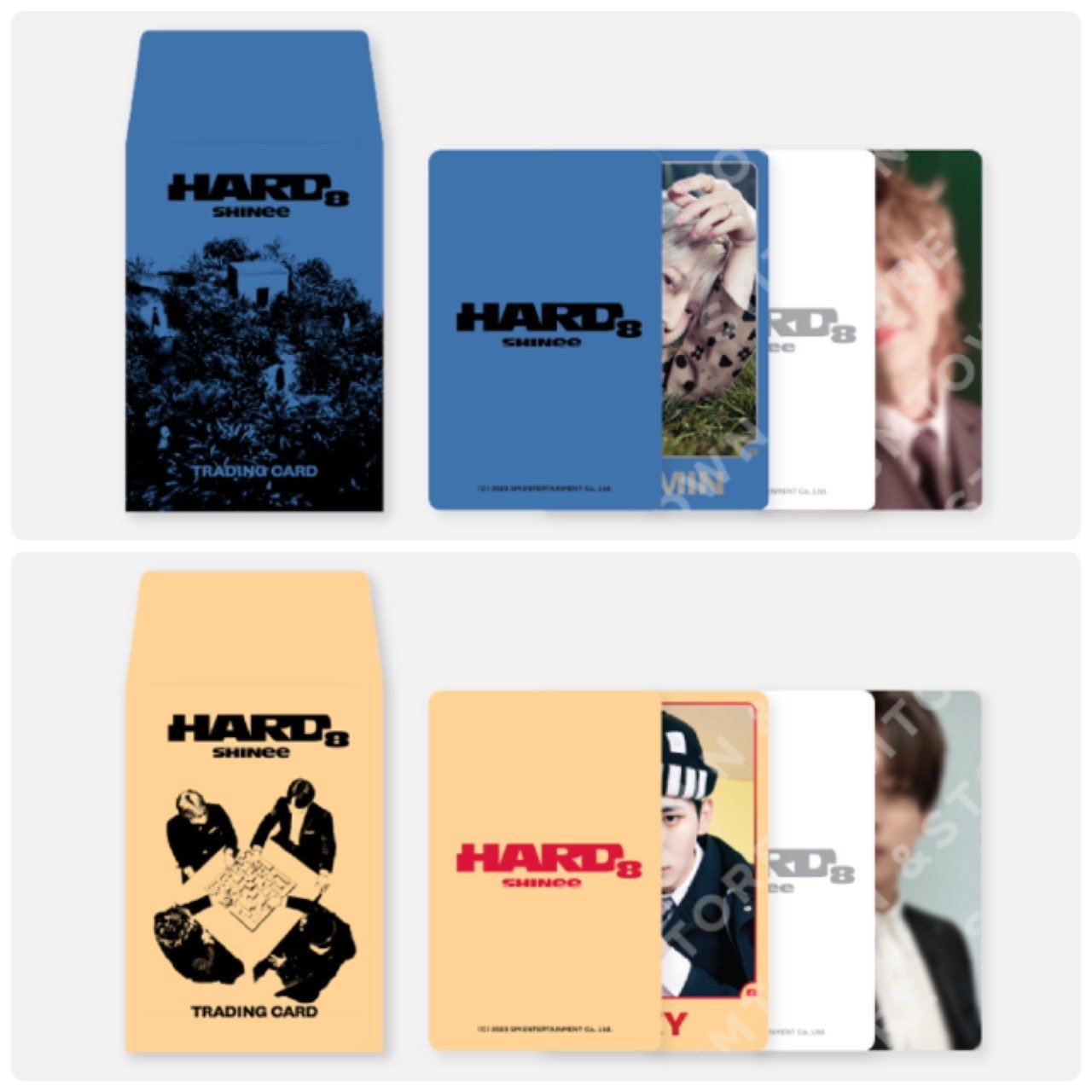 SHINee The 8th Album - HARD 官方周邊 隨機小卡套組