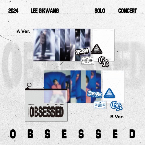 Highlight GiKwang 2024個人演唱會 "OBSESSED" 官方周邊 明信片套組
