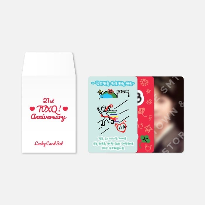 TVXQ! 東方神起 21週年 官方周邊 幸運卡