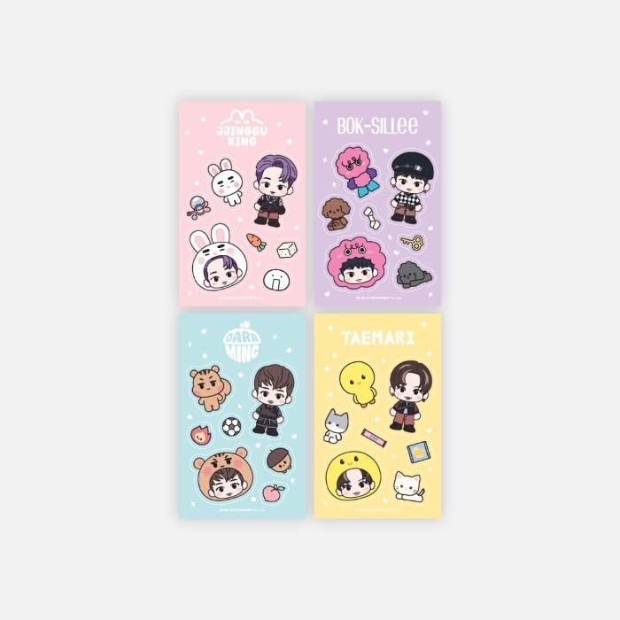 SHINee 15周年周邊 PART1 行李箱貼紙