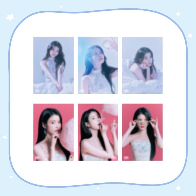 IU 快閃店 "Found at Eight" 官方周邊 海報套組