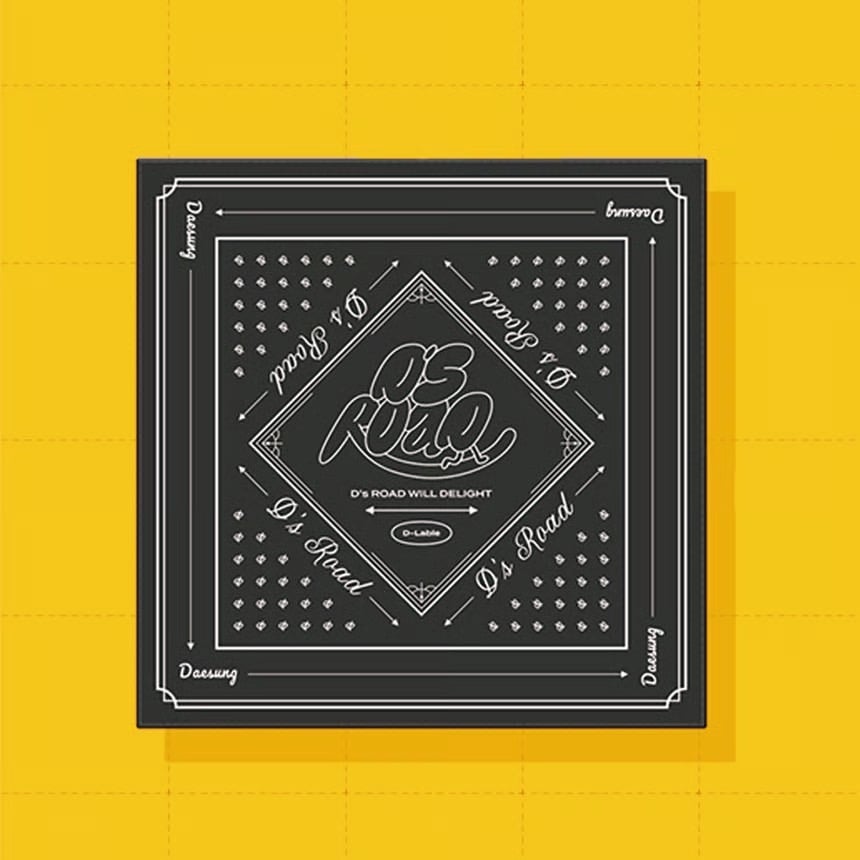 BIGBANG DAESUNG 대성 大聲 2024 FAN DAY TOUR D's ROAD 官方周邊 頭巾