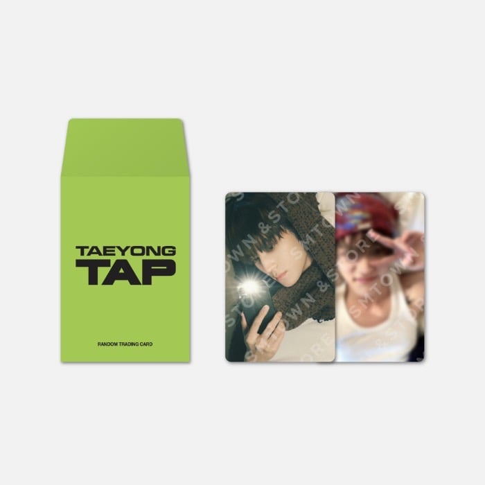 NCT TAEYONG 泰容 THE 2ND MINI ALBUM "TAP" 官方周邊 隨機小卡套組