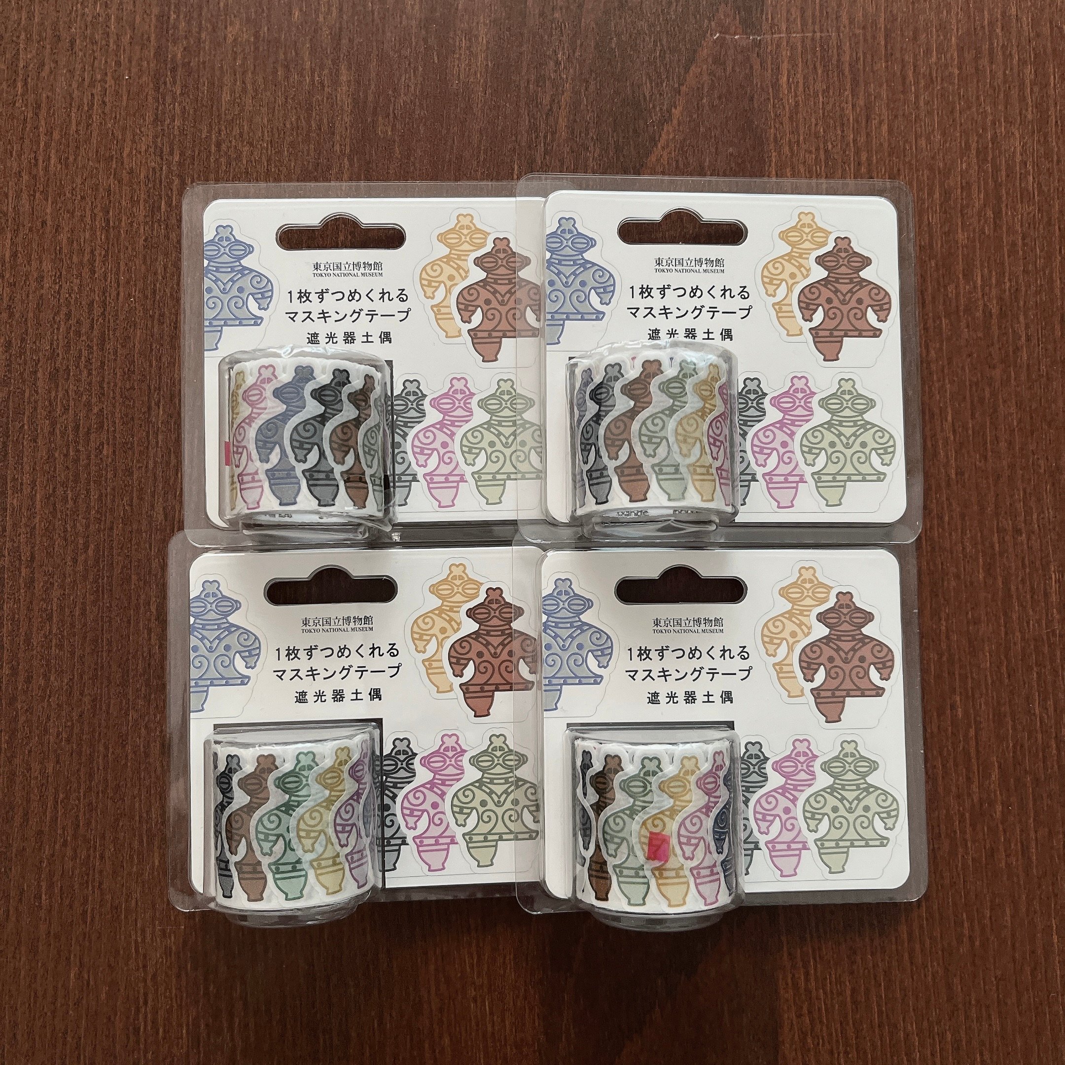 東京國立博物館｜遮光器捲紙膠帶