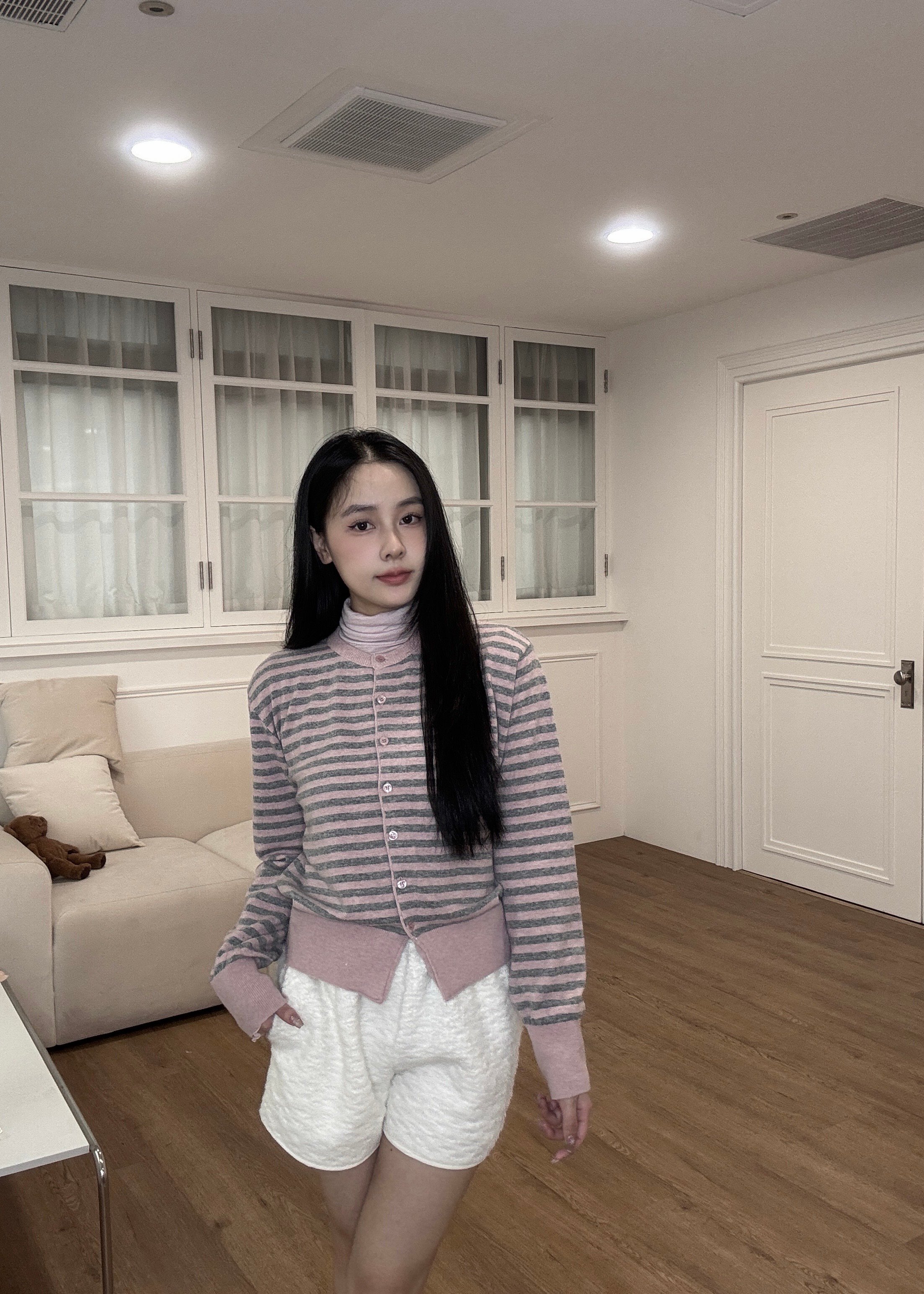 A02 蒙田小姐條紋針織上衣