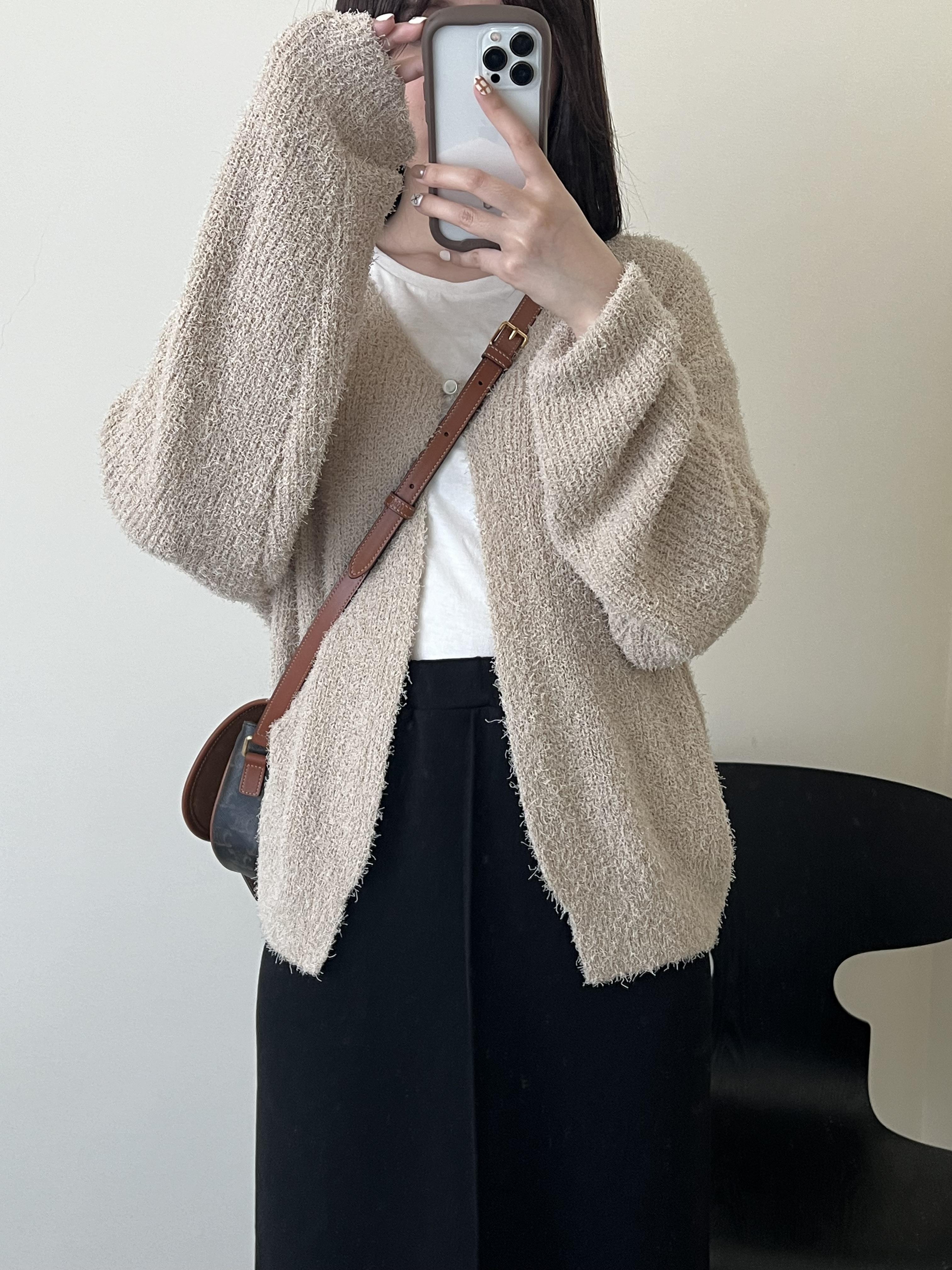 A012 單釦罩衫外套