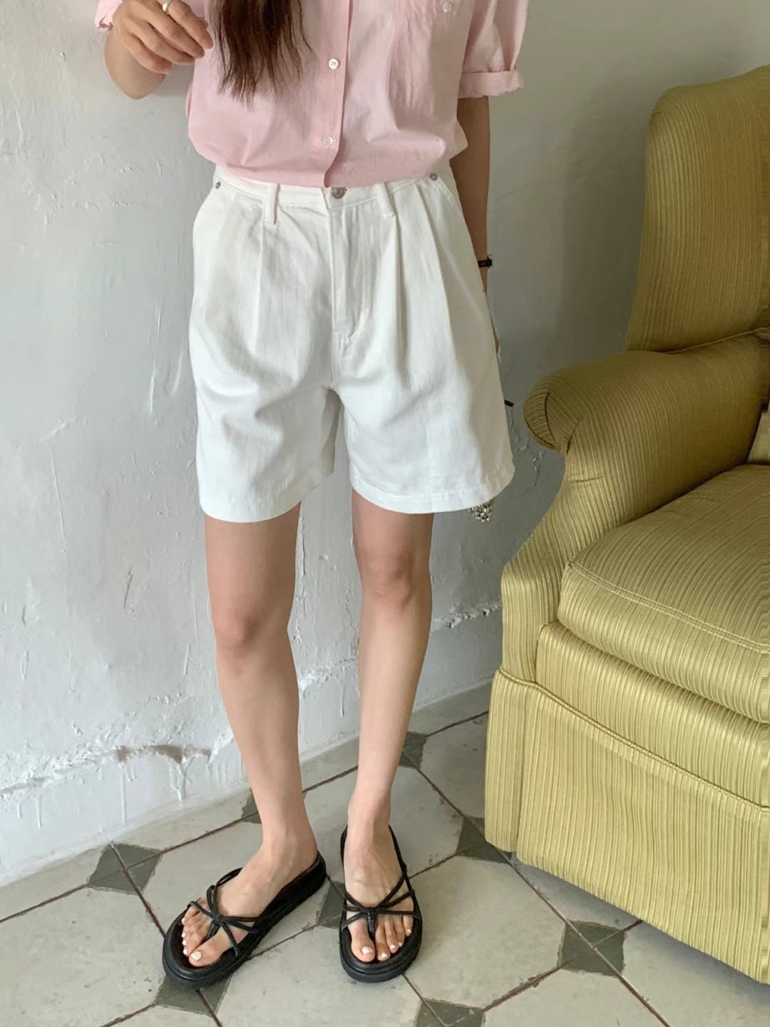 B06 純棉短褲兩色
