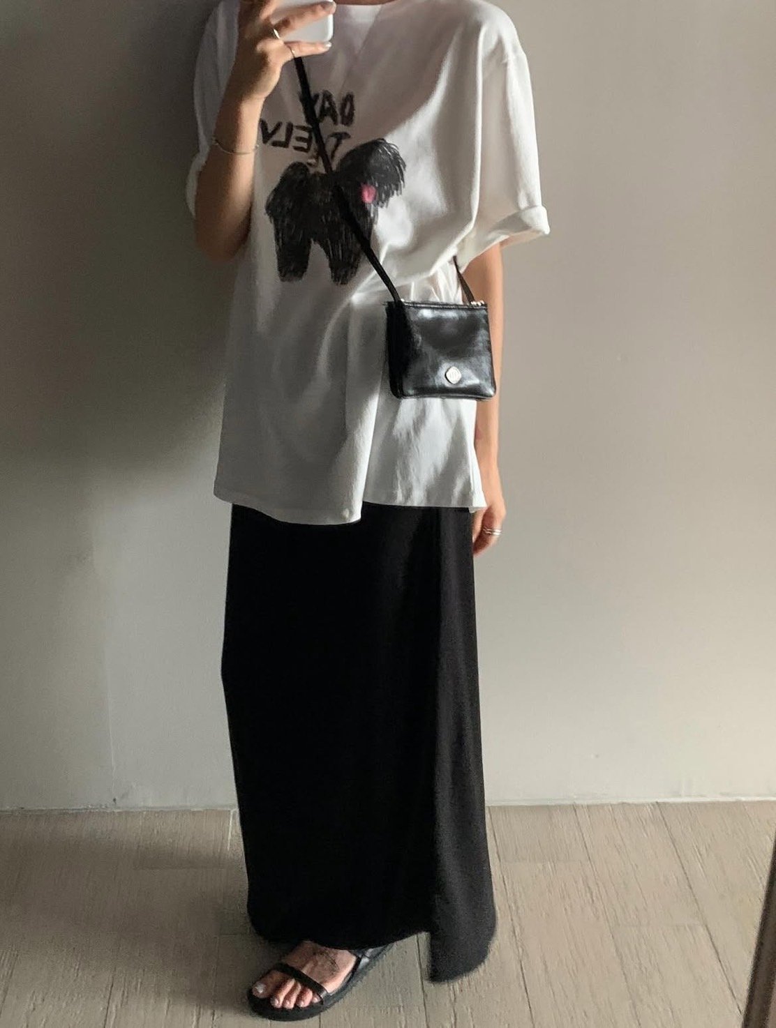 J15 棉質綁帶長裙