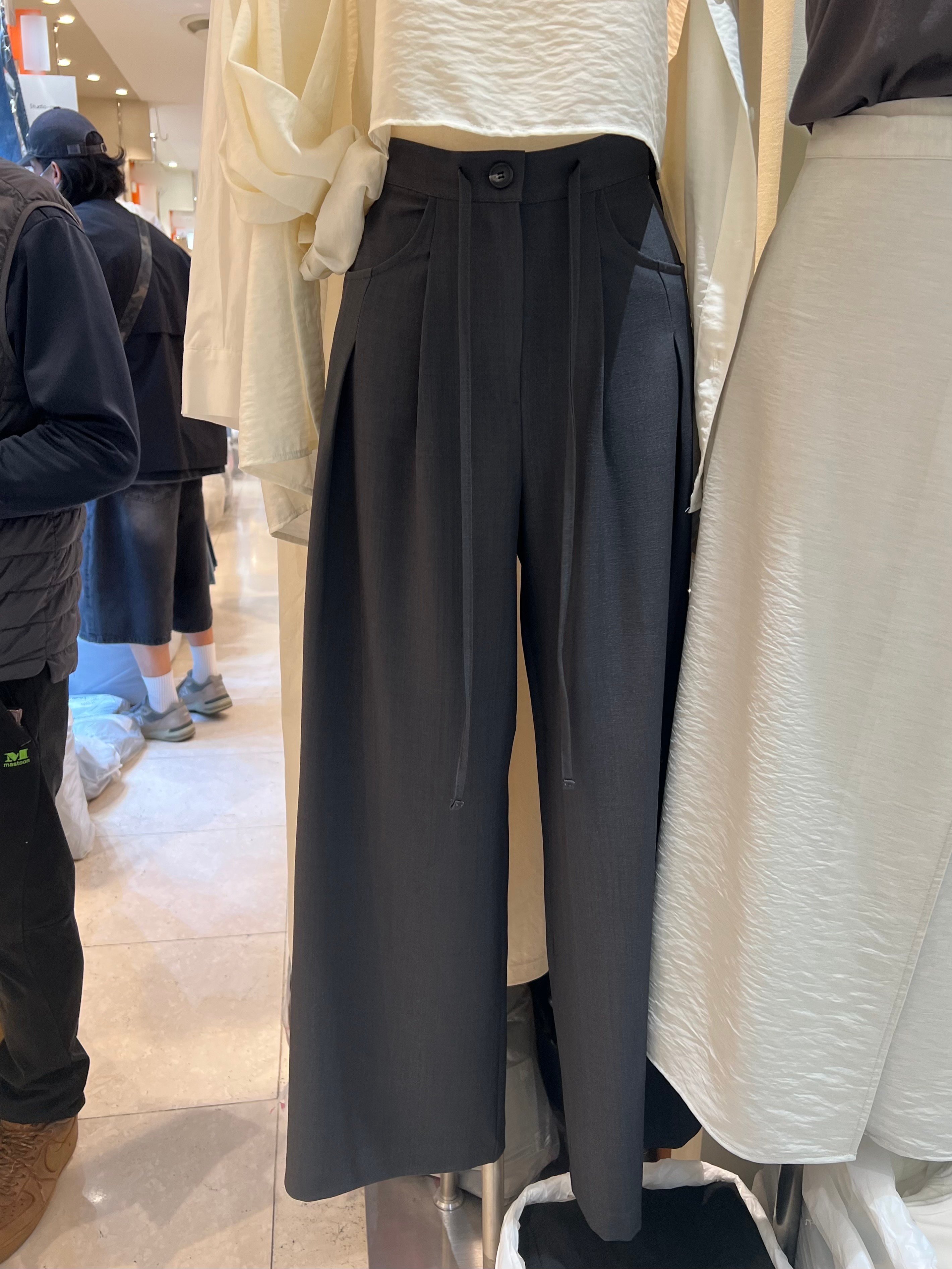 Ap24 俐落綁帶西裝褲