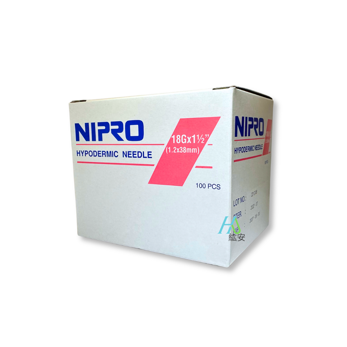 【NIPRO】針頭 18G*1½''(1.2x38mm)