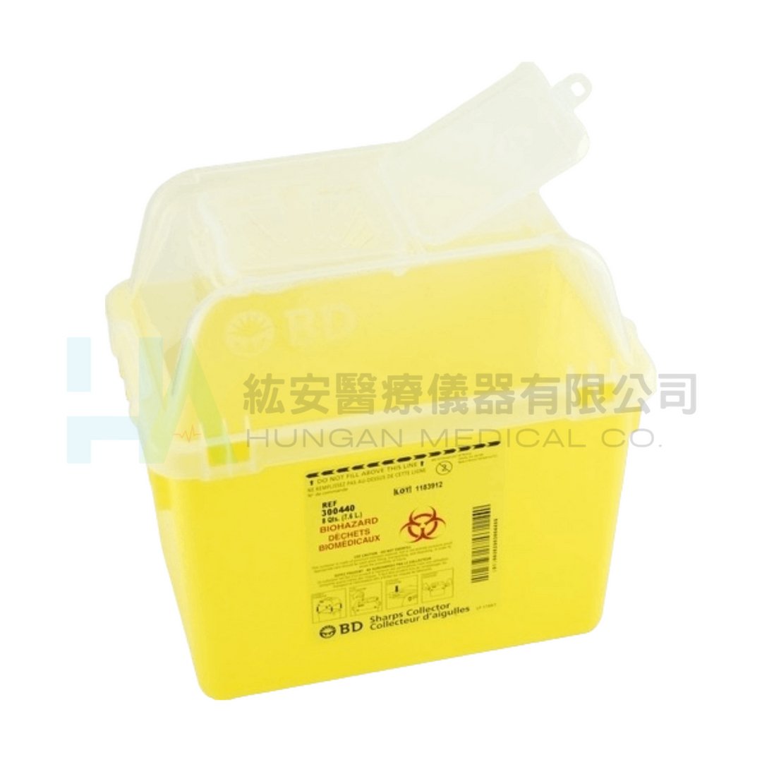 【BD】 7.6公升廢棄針筒(24個/箱)-300440