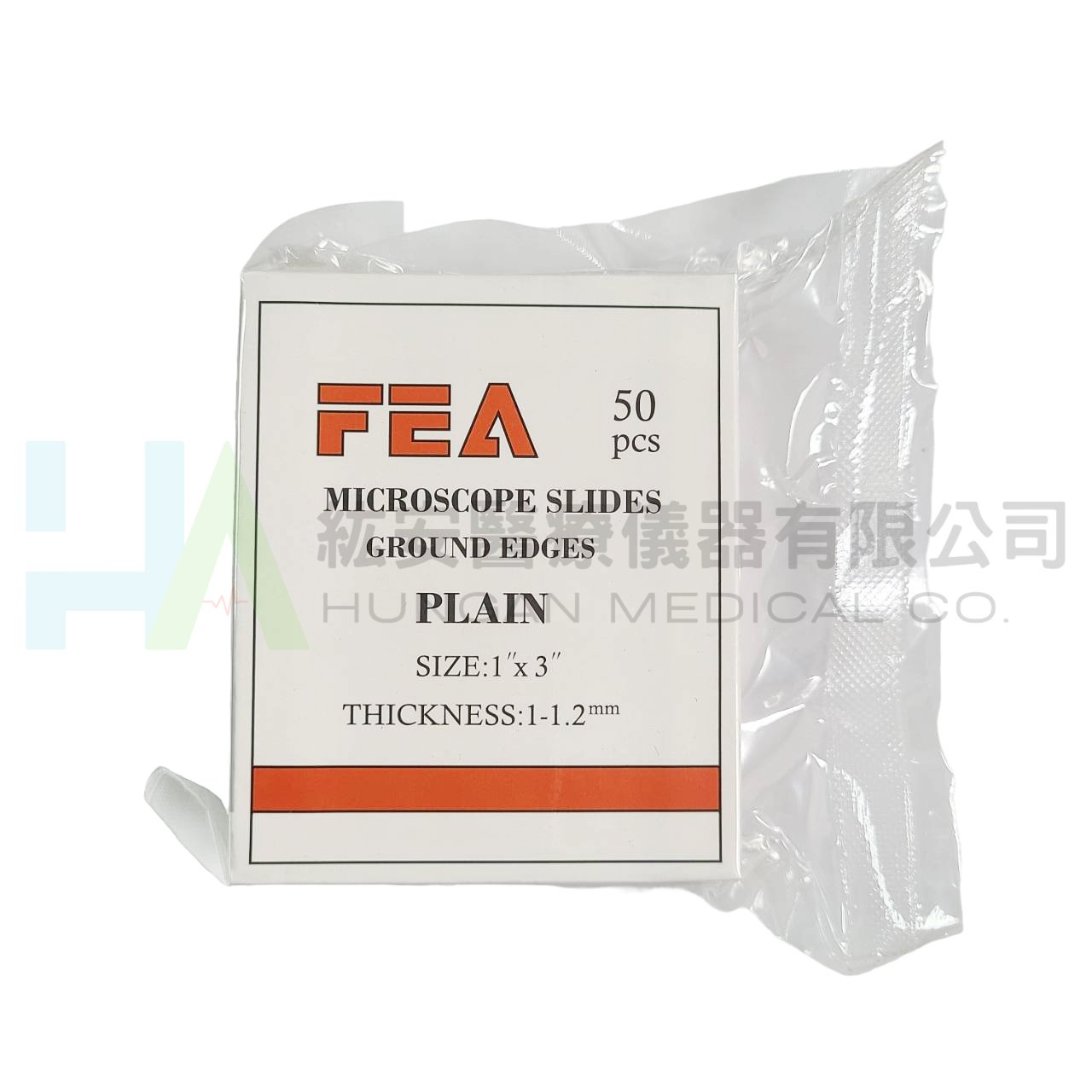 FEA光面玻片(50片/盒)