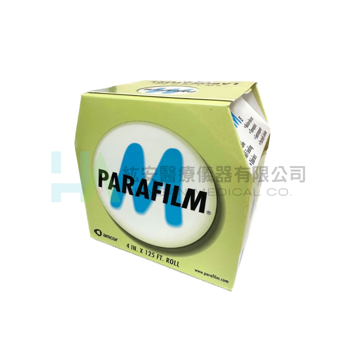 【PARAFILM】 PM-996 封口膜 [4 in. × 125 ft]