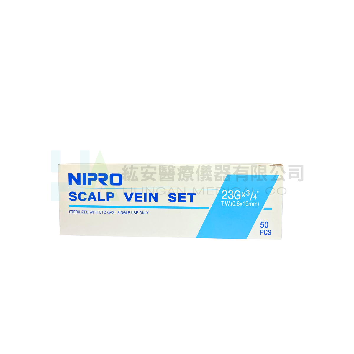 【NIPRO】頭皮針 23G*3/4'' 50支/盒