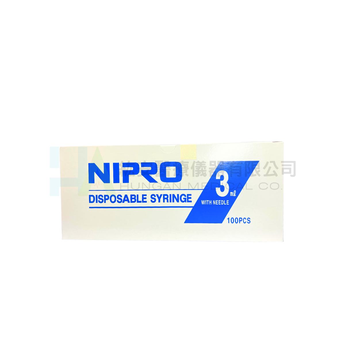 【NIPRO】 3cc 23G*1'' 100支/盒 (泰製)