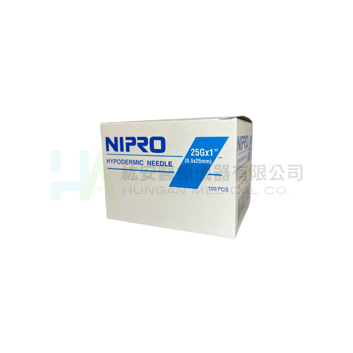【NIPRO】針頭 25G*1½''(0.5x25mm) 100支/盒