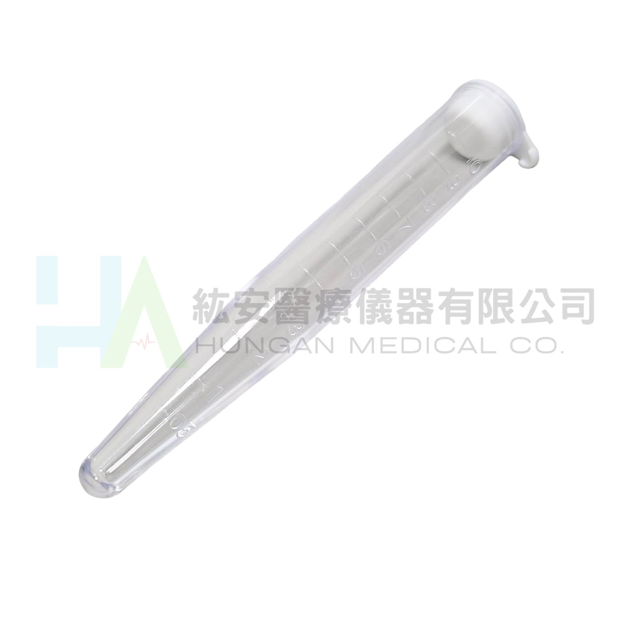 白蓋尖底尿液試管-12ml