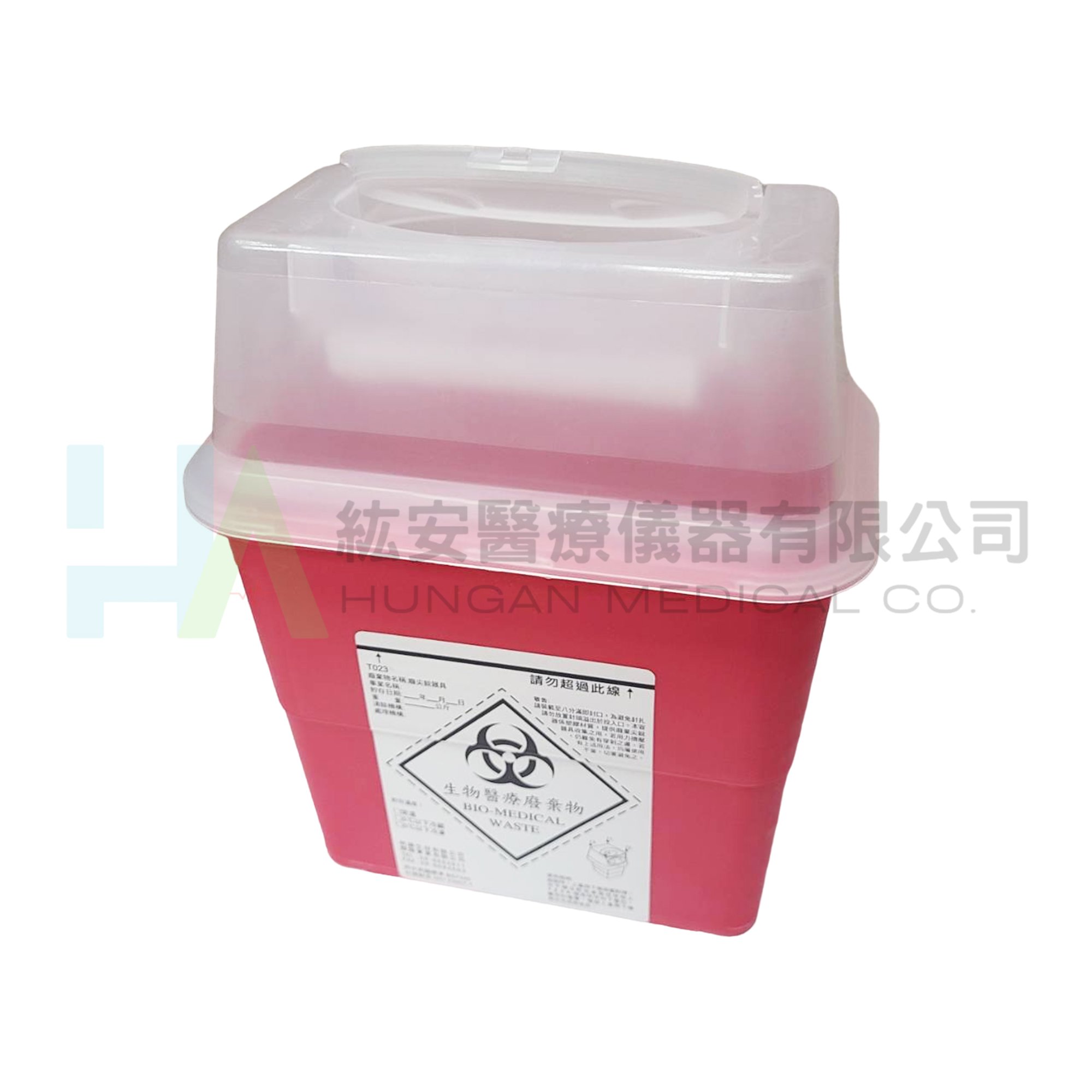3公升廢棄針筒(50個/箱)