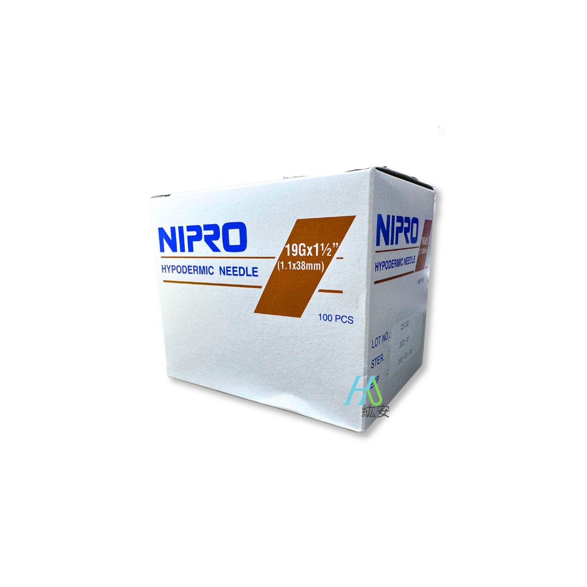 【NIPRO】針頭 19G*1½''(1.1x38mm)