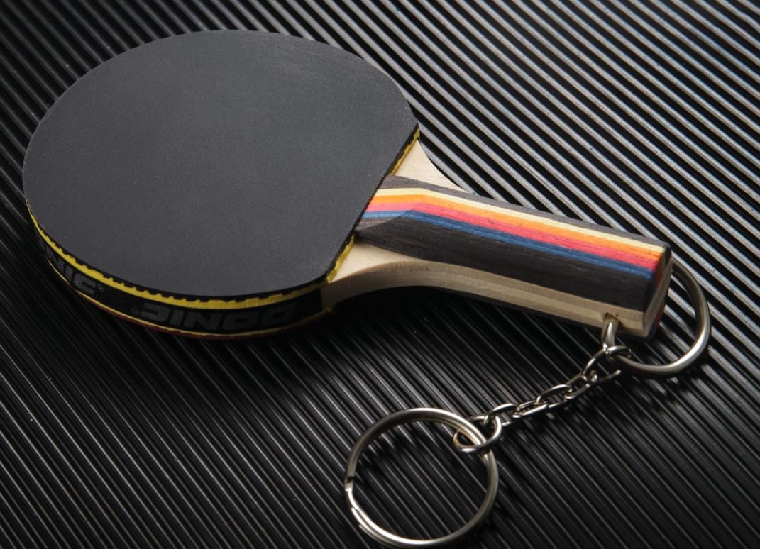 【DONIC】 迷你球拍 鑰匙圈