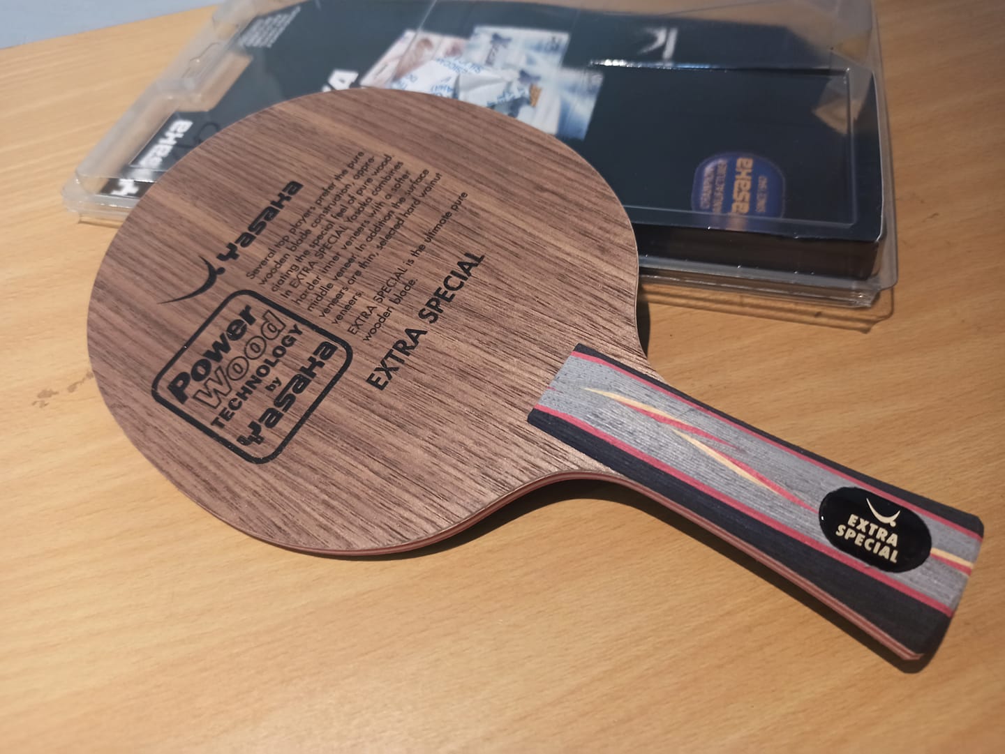 【YASAKA】『良心桌球小舖』Ma lin Extra Special 胡桃木七夾 YES升級版
