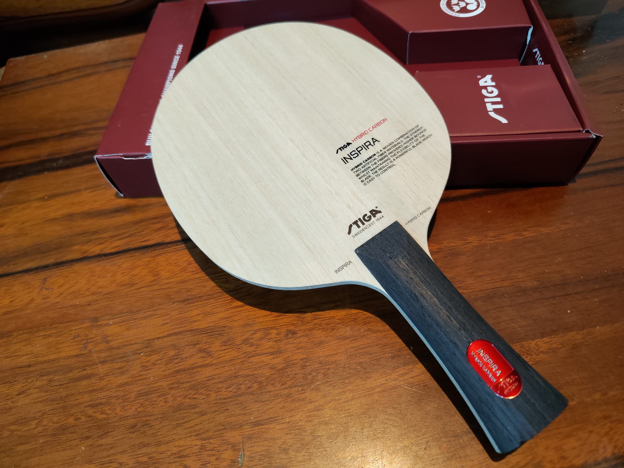 【STIGA】Inspira Hybrid Carbon 靈感混碳