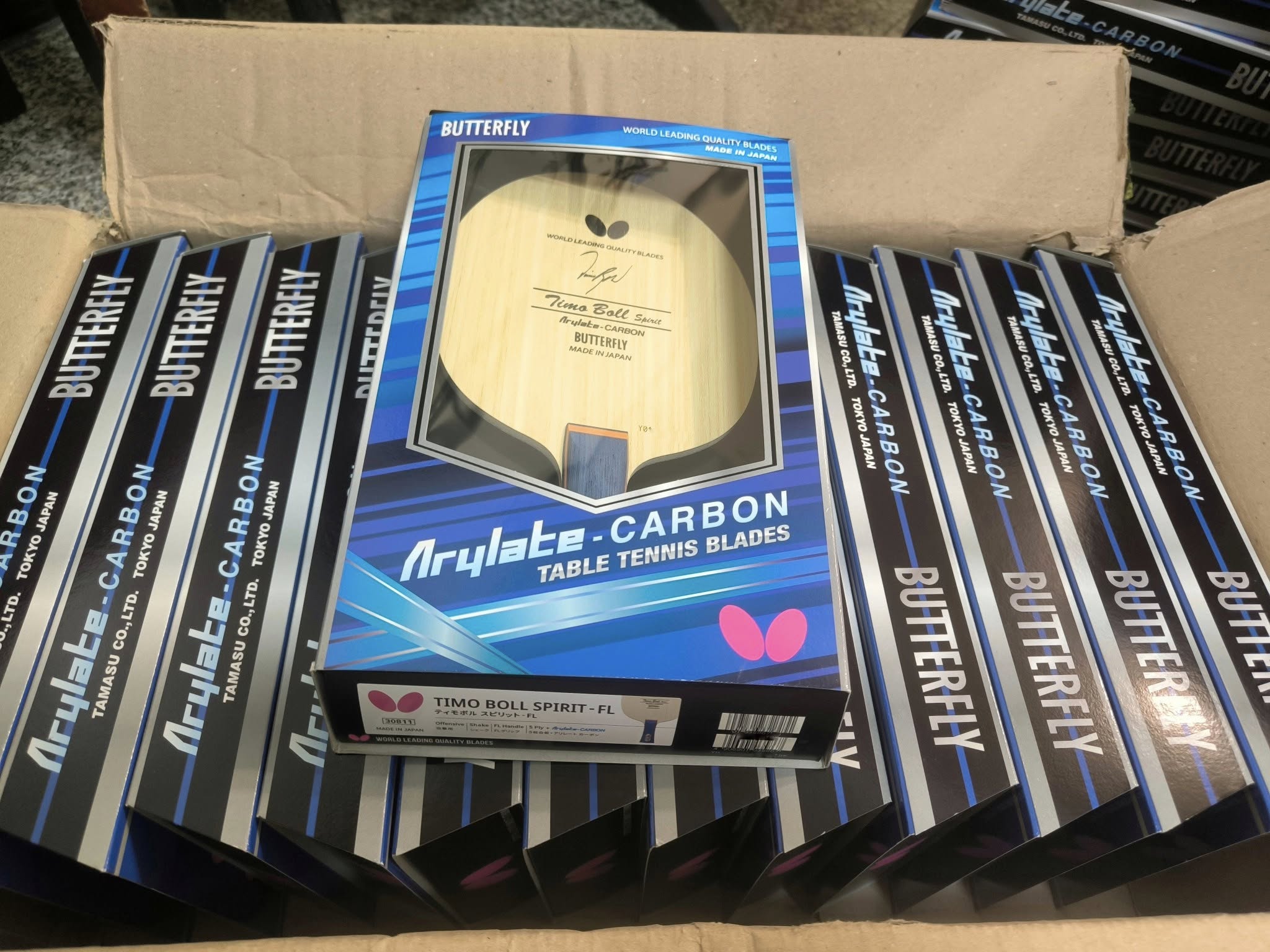 【BUTTERFLY蝴蝶】TIMO BOLL SPIRIT 波爾精神號 波精