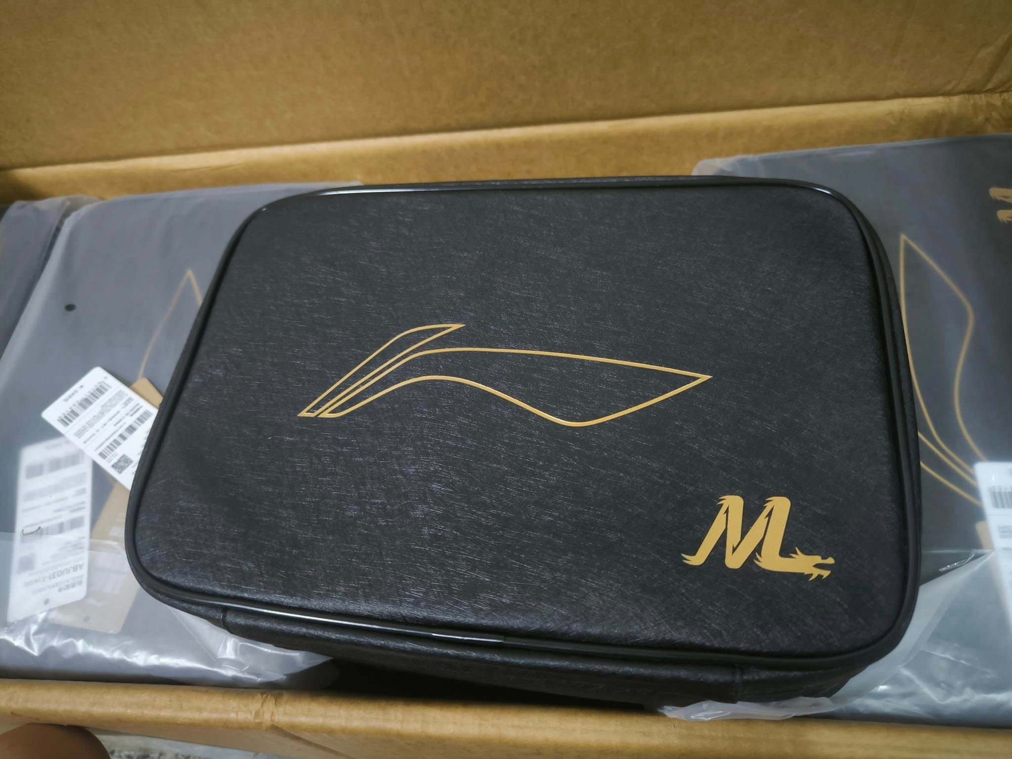 【李寧LI-NING】巴黎奧運國家隊款雙層拍套 (巴黎奧運 中國國家隊使用之拍套)